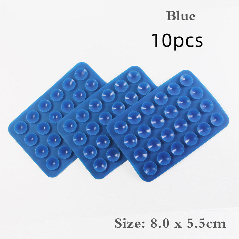 24 Grain Square Suction Cup Mobile Phone Holster Silicone Suction Cup