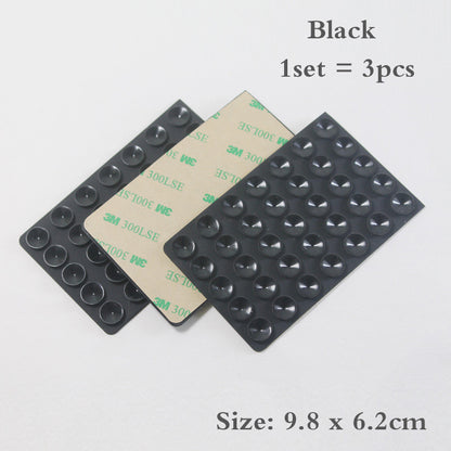 24 Grain Square Suction Cup Mobile Phone Holster Silicone Suction Cup