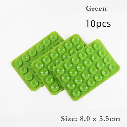 24 Grain Square Suction Cup Mobile Phone Holster Silicone Suction Cup